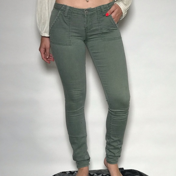 Urban Outfitters Green Skinny Jeans - Picture 6 of 8